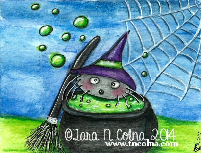 Little Spider Witch by Tara N Colna